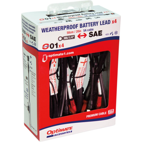 Tecmate - Tecmate Optimate Cable 1/4in. Ring - O1X4