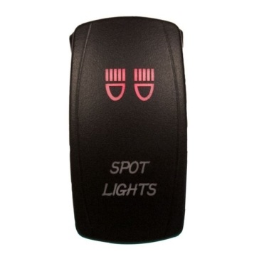 Dragonfire Racing - Dragonfire Racing Spot Light On/Off - Red - 521386