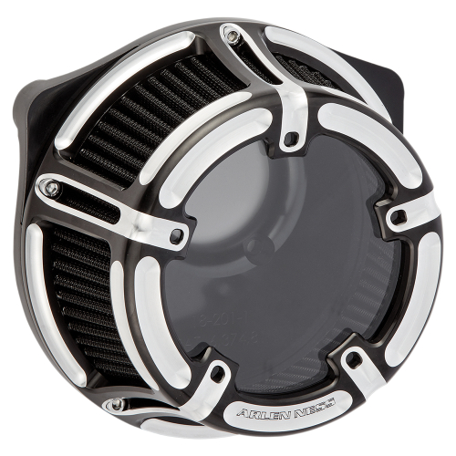Arlen Ness - Arlen Ness Method Clear Sucker Air Cleaner Kit - Contrast - 18-963