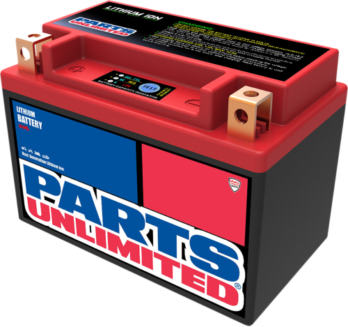 Parts Unlimited - Parts Unlimited Lithium Ion Battery - 5-7/8in. L x 3-7/16in. W x 3-11/16in. H - 2113-0686