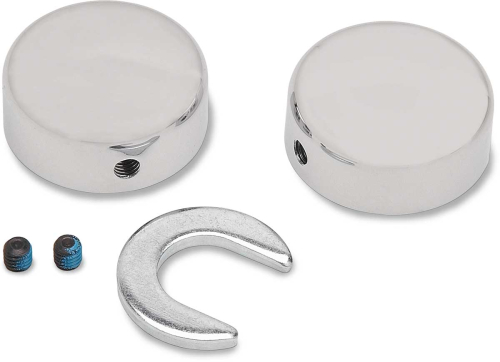 Drag Specialties - Drag Specialties Swingarm Pivot Bolt Covers - 16.0207