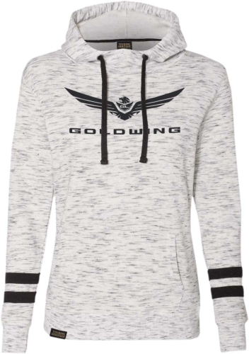 Factory Effex - Factory Effex Honda Goldwing Womens Hoodie - 25-88822 - White/Black - Medium
