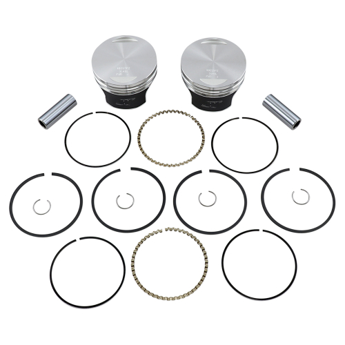 Wiseco - Wiseco Tracker Series Piston Kit (1030ci.) - .020in. Oversized, 8.5:1 Compression - K0215P2