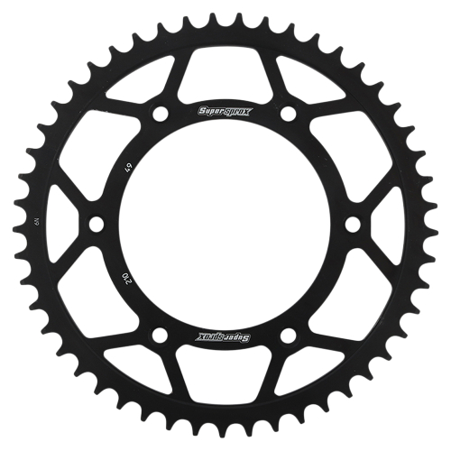 Supersprox - Supersprox Steel Rear Sprocket - 49T - RFE-210-49-BLK