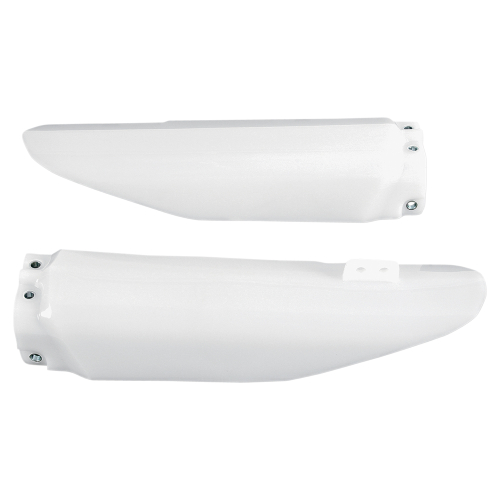 UFO Plastics - UFO Plastics Fork Slider Protectors - White - SU03907280