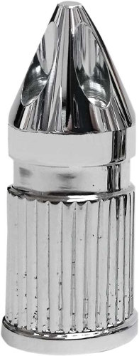 Avon Grips - Avon Grips Valve Stem Caps - Spike - Chrome - SVC-308-CH-SPK