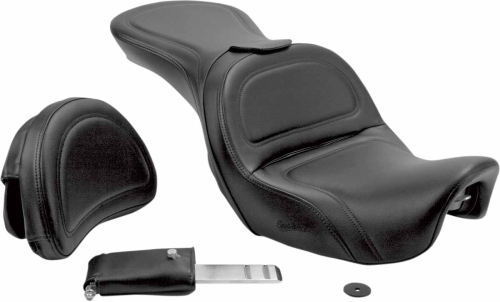 Saddlemen - Saddlemen Explorer Seat with Backrest - 806-04-0301