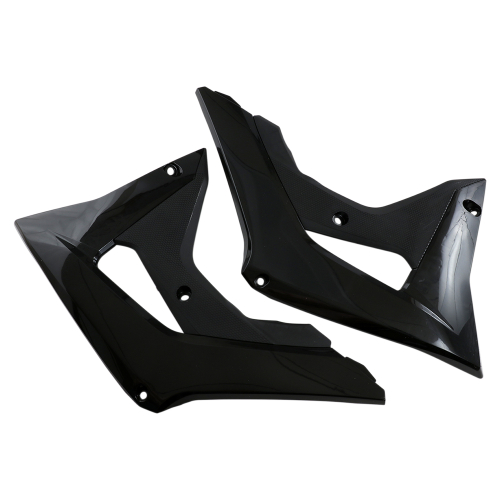 UFO Plastics - UFO Plastics Radiator Covers - Black - HO04682-001