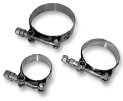 Shindy - Shindy Heavy Duty Exhaust Clamp - 2.56in.-2.87in. - 30-717