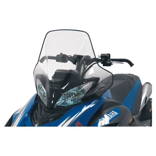Powermadd - Powermadd Cobra Windshield - 18.5in. - Clear/Black Fade - 15640
