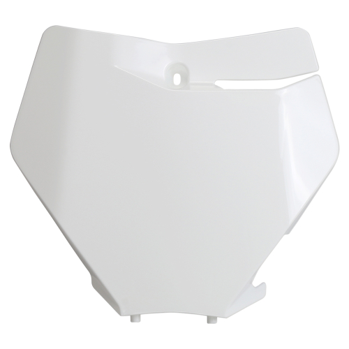 UFO Plastics - UFO Plastics Front Number Plate - White - KT04094047