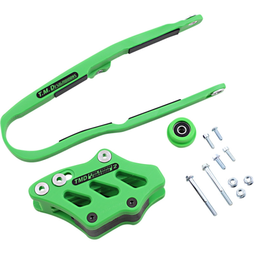 T.M. Designworks - T.M. Designworks Baja-Rally Chain Slide-N-Guide Kit - Black - KCP-K11-GR