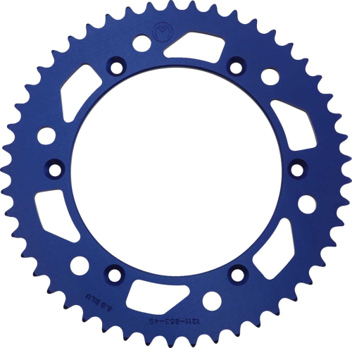 Moose Racing - Moose Racing Aluminum Rear Sprocket - 49T - 1211-853-49-12