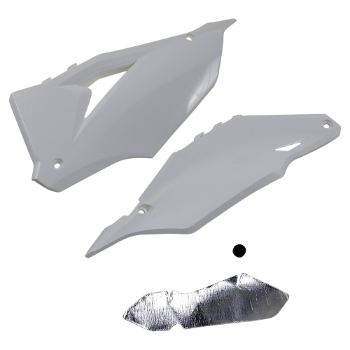 Cycra - Cycra Side Number Panels - White - 1CYC-2770-42