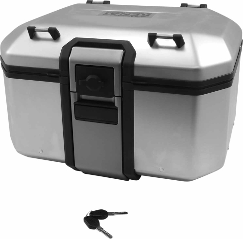 Moose Racing - Moose Racing Kenai Top Case - 48 Liter - Silver - D0TR48100KM
