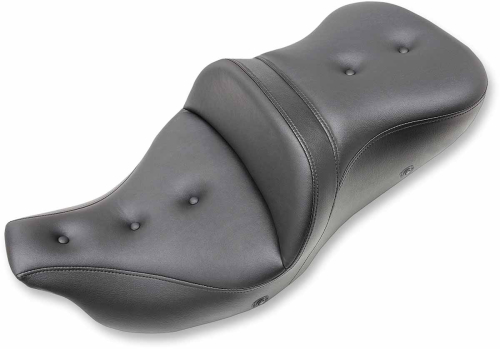 Saddlemen - Saddlemen Extended Reach Heated Road Sofa Pillow Top Seat without Drivers Backrest - 808-07B-183HCT