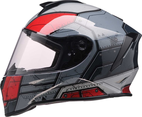 Z1R - Z1R Warrant Sentinel Youth Helmet - 0102-0291 - Black/Red - Large