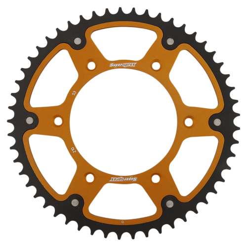 Supersprox - Supersprox Stealth Rear Sprocket - 53T - RST-210-53-GLD