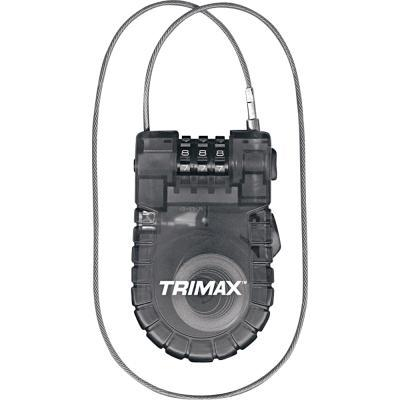 Trimax - Trimax Retractable Cable Lock - T33RC
