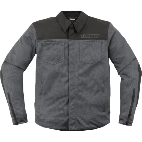 Icon - Icon Upstate Mesh CE Jacket - 2820-6224 - Gray - Medium