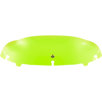 Klock Werks - Klock Werks Kolor Flare Windshield - 4in. - Green Ice - KWW-01-0651