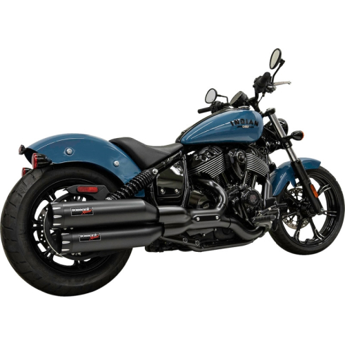 Bassani Manufacturing - Bassani Manufacturing 4in. Slip-On Muffler - 8CH17B