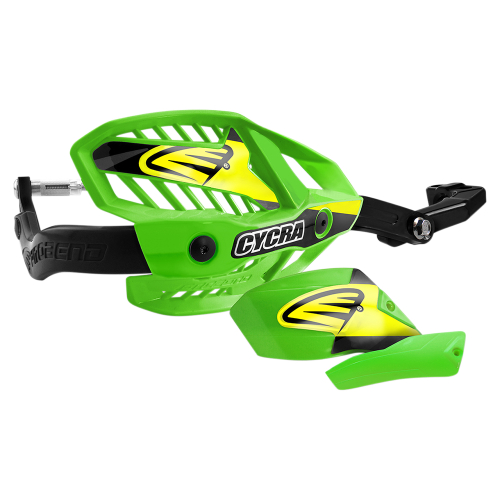 Cycra - Cycra Ultra Probend Handguards with 7/8in. HCM Clamp - Green - 1CYC-7505-72HCM