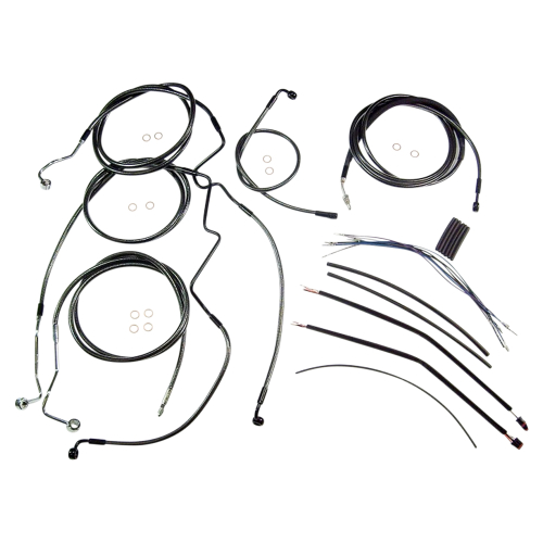 Magnum - Magnum Black Pearl Handlebar Installation Kit for 12-14in. Ape - 487871