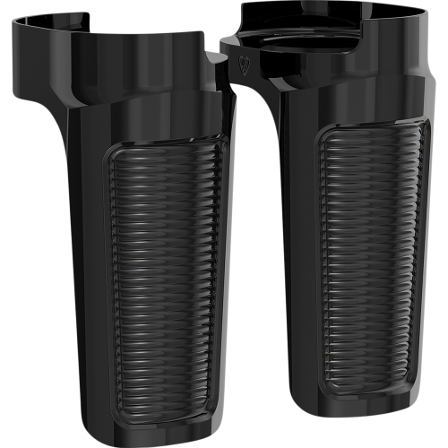Arlen Ness - Arlen Ness Method Performance Bagger Fork Guards - Black - 120-000