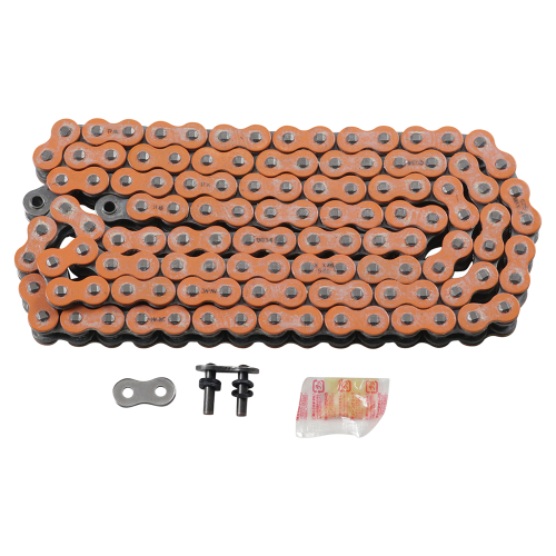 RK - RK 525 Max-X Chain - 120 Links - Orange - 525MAXX-120-DD
