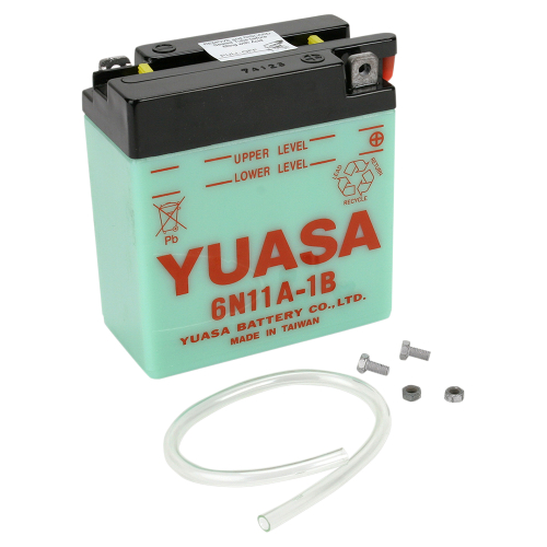 Yuasa - Yuasa Conventional 6V Battery - 6N11A-1B - YUAM26111