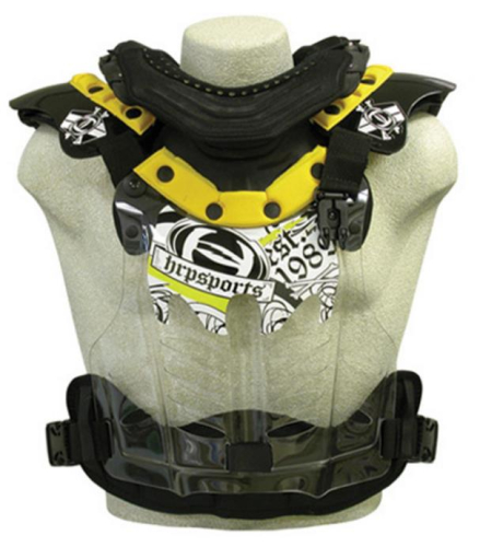 HRP Sports - HRP Sports Flak-Jak LT IMS Peewee Chest Protector - 0651-Y-11 - Yellow - 50-94 Lbs.