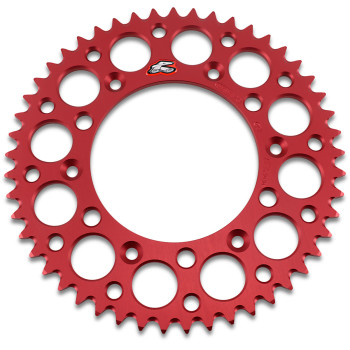 Renthal - Renthal Ultralight Rear Sprocket - Red - 40T - 141U-520-40GPRD
