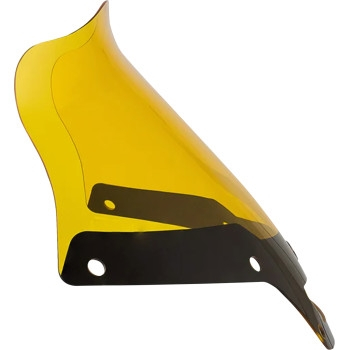Klock Werks - Klock Werks Kolor Flare Windshield - 8in. - Yellow - KWW-02-0631