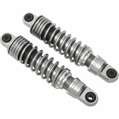 Drag Specialties - Drag Specialties Ride-Height Adjustable Shocks - 11in. - Chrome - 1310-1197