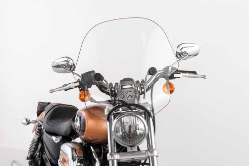 Slipstreamer - Slipstreamer S-10 Viper Windshield - 1 1/4in. - Clear - SS-10CHR-C-1.25"