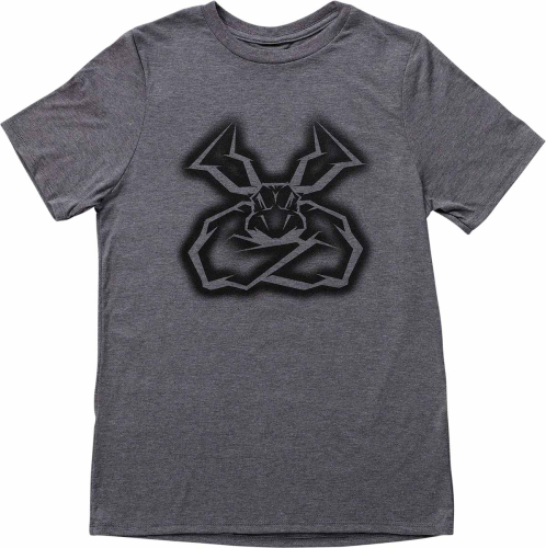 Moose Racing - Moose Racing Agroid Shadow Youth T-Shirt - 3032-3496 - Gray - Small