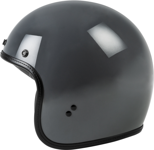 Highway 21 - Highway 21 .38 Retro Solid Helmets - 77-1202L - Gray - Large