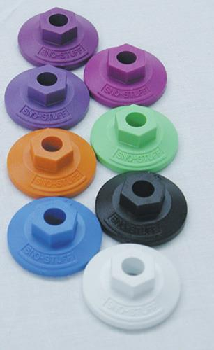 SNO Stuff - SNO Stuff Ultra Lite Nut Traction Components - Purple - 24 Pack - 670-200-86