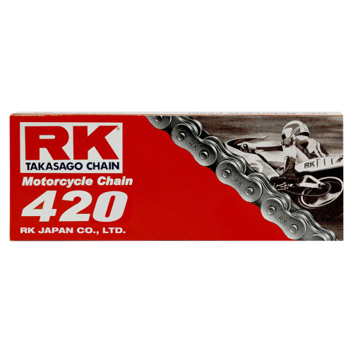 RK - RK 420 M Standard Chain - 126 Links - Natural - M420-126
