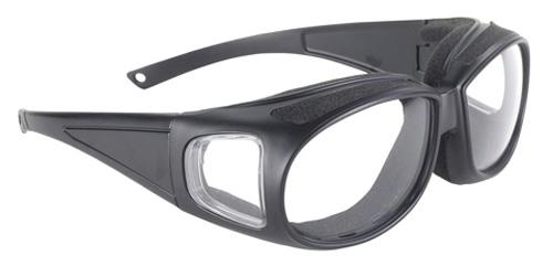 Pacific Coast Sunglasses - Pacific Coast Sunglasses Kickstart Defender Sunglasses - 5505 - Black/Clear Lens