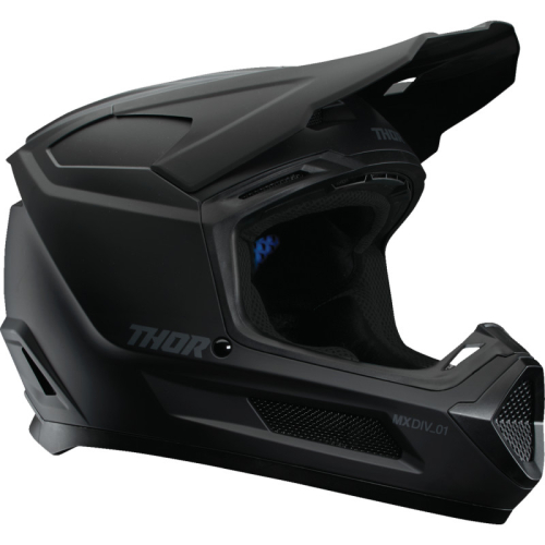 Thor - Thor Fleet Blackout Youth Helmet - 0111-1675 - Blackout Matte - Medium