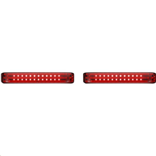 Custom Dynamics - Custom Dynamics Probeam Sequential LED Saddlebag Light - Gloss Black With Red Lens - PB-SBSEQ-BCM4BR