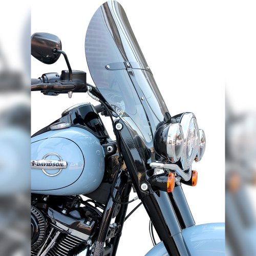 Klock Werks - Klock Werks 20-1/4in. Flare Billboard Windshield - Tint - KWW-02-0508