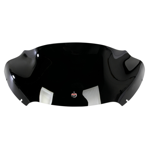 Klock Werks - Klock Werks Sport Flare Windshield - 9in. - Solid Black - KWW-01-0325
