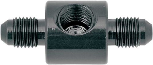 Goodridge - Goodridge Universal Rear Brake Tee without Mount - 1/8in. NPT Threads - Ebony - PMCHD-014BK