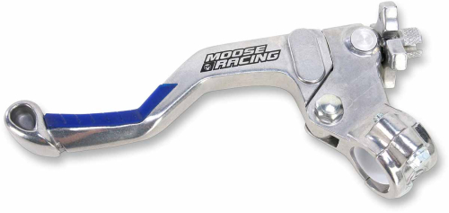 Moose Racing - Moose Racing EZ3 Clutch Lever Assembly - Shorty Lever/Perch Assembly - Blue - OO221-003