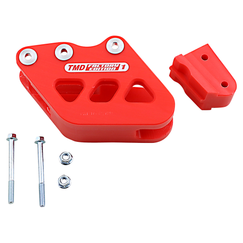 T.M. Designworks - T.M. Designworks Factory Edition 1 Rear Chain Guide - Red - RCG-CRM-RD