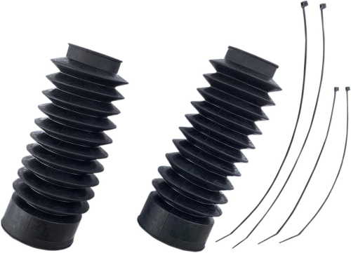 Drag Specialties - Drag Specialties 49mm Fork Boots - 9in. - 0406-0099