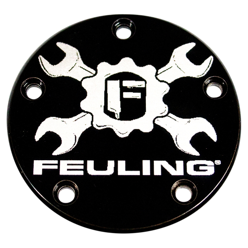 Feuling - Feuling Points Cover - Gear Cross Logo - Black - 9124